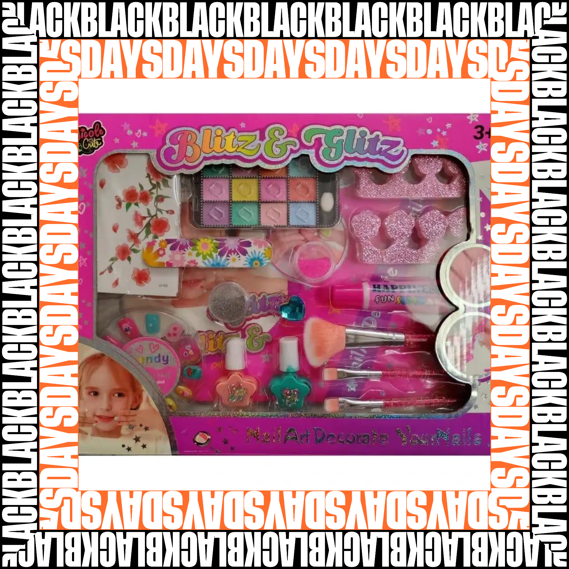 SET DE BELLEZA PARA NINA Black Days.